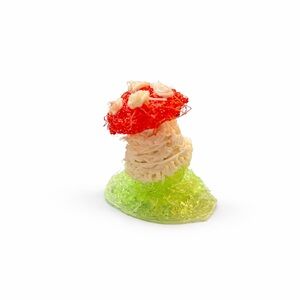 Colorful Mushroom Figurine